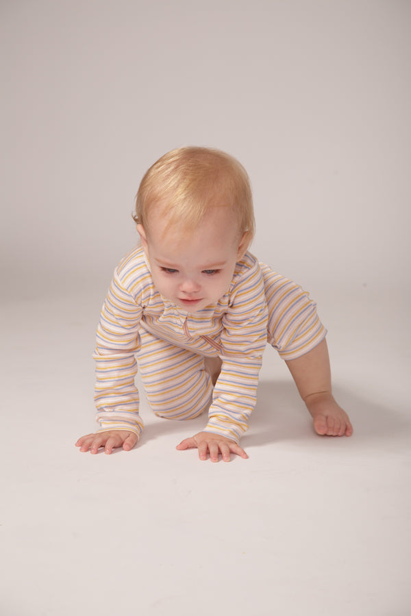 Macacão Bebê Ziper Candy Colors