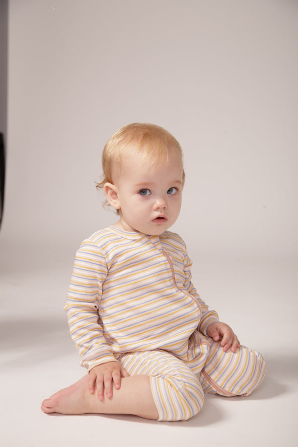 Macacão Bebê Ziper Candy Colors