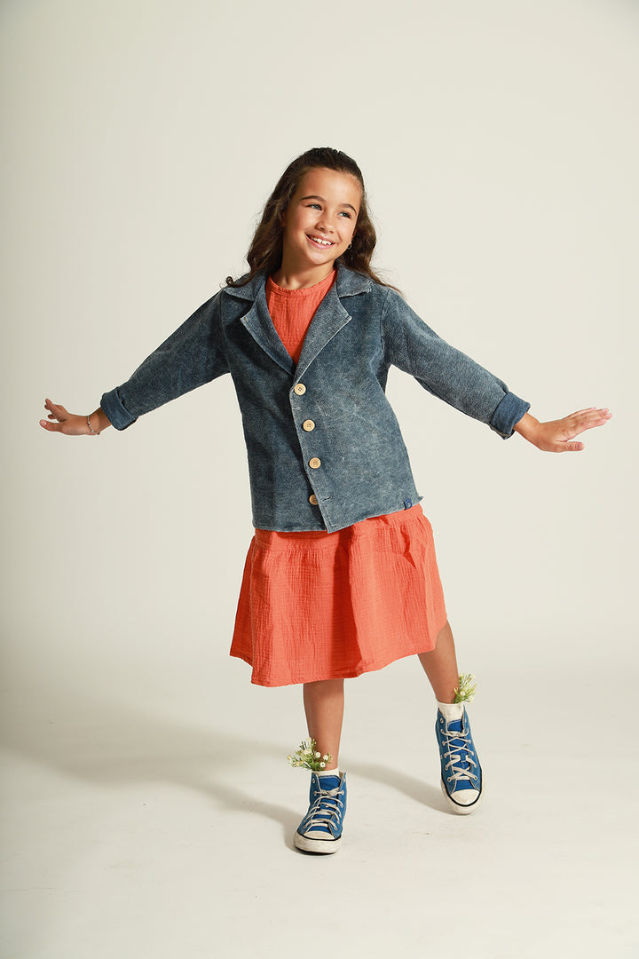 Blazer Infantil Denim