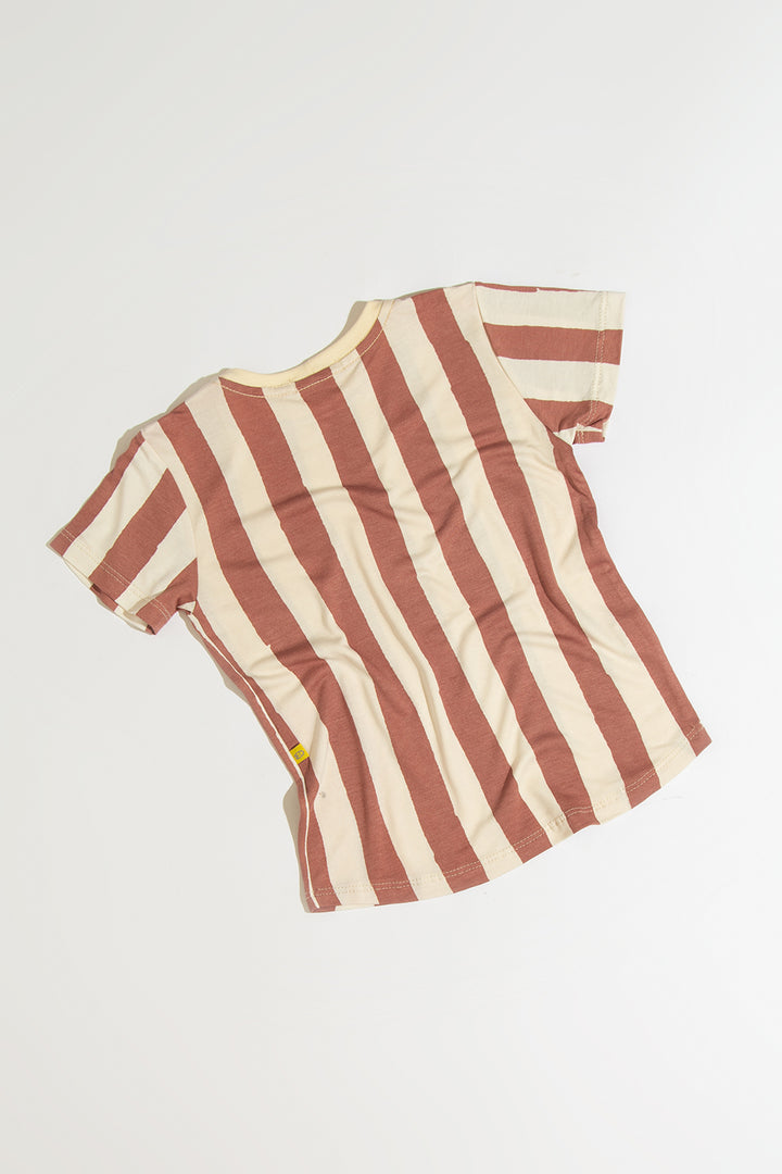 Camiseta MC Toque de Seda Terracota