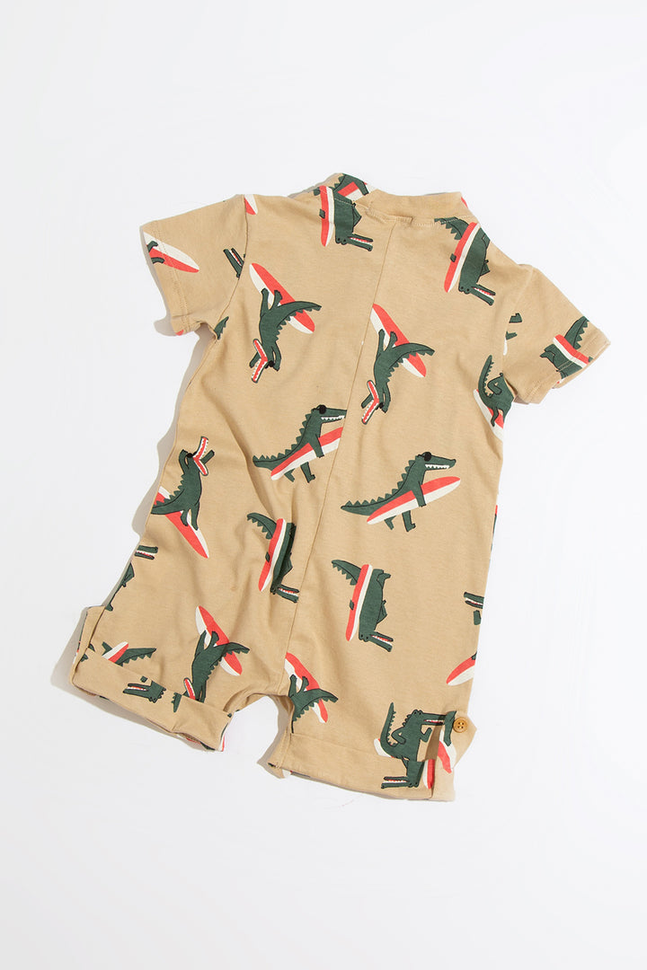Romper Baby Jacaré