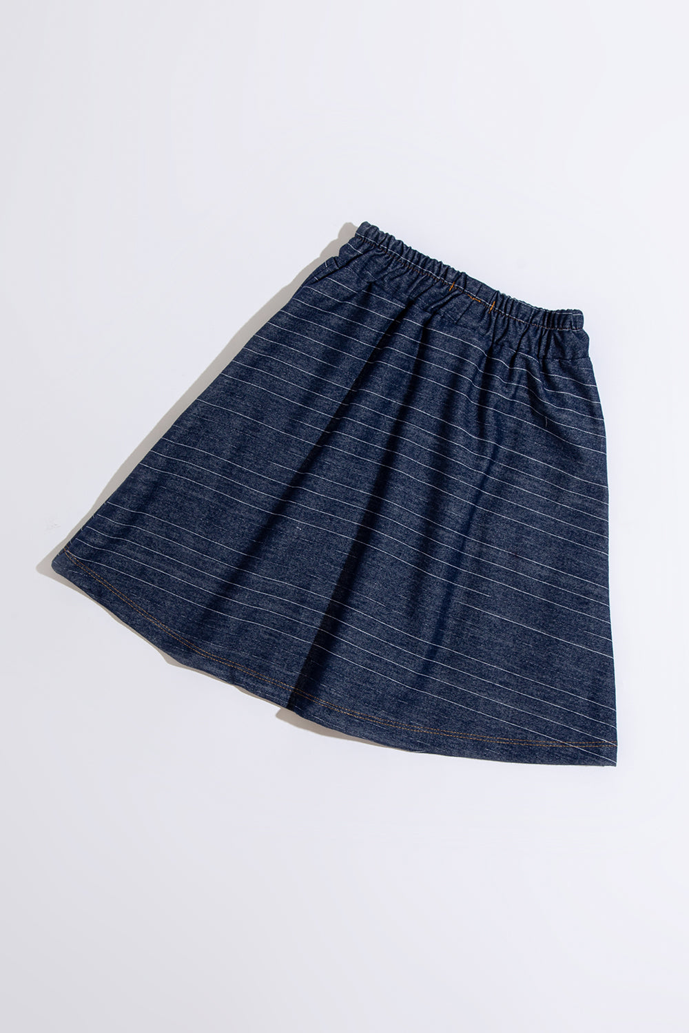 Saia Botões Denim