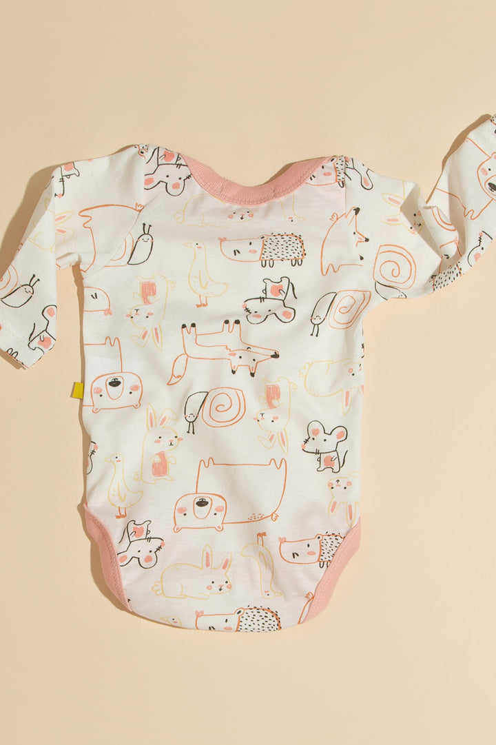 Body Bebê Menina Fazendinha