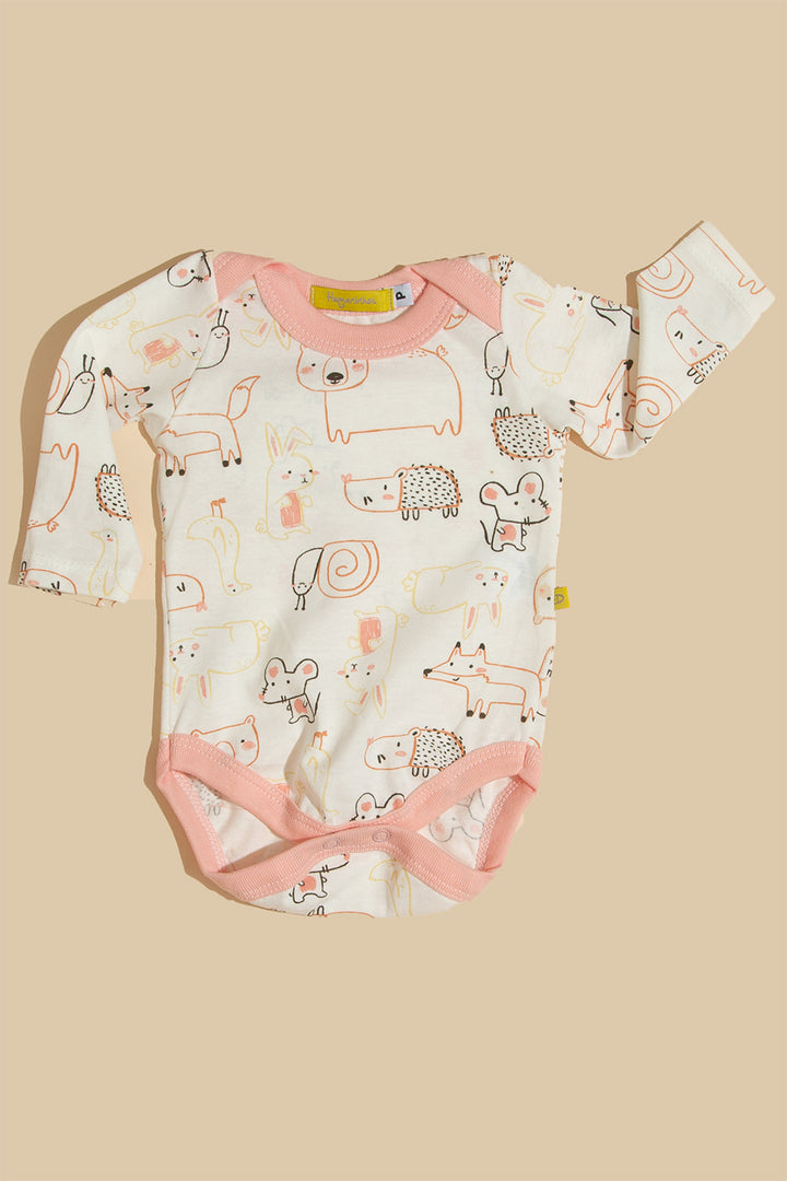 Body Bebê Menina Fazendinha