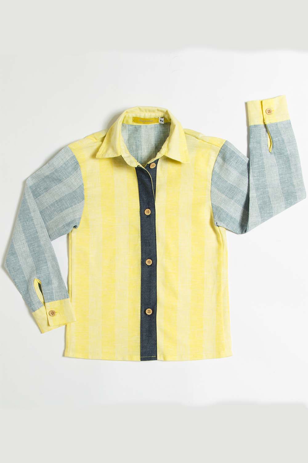 Camisa Casual Bicolor