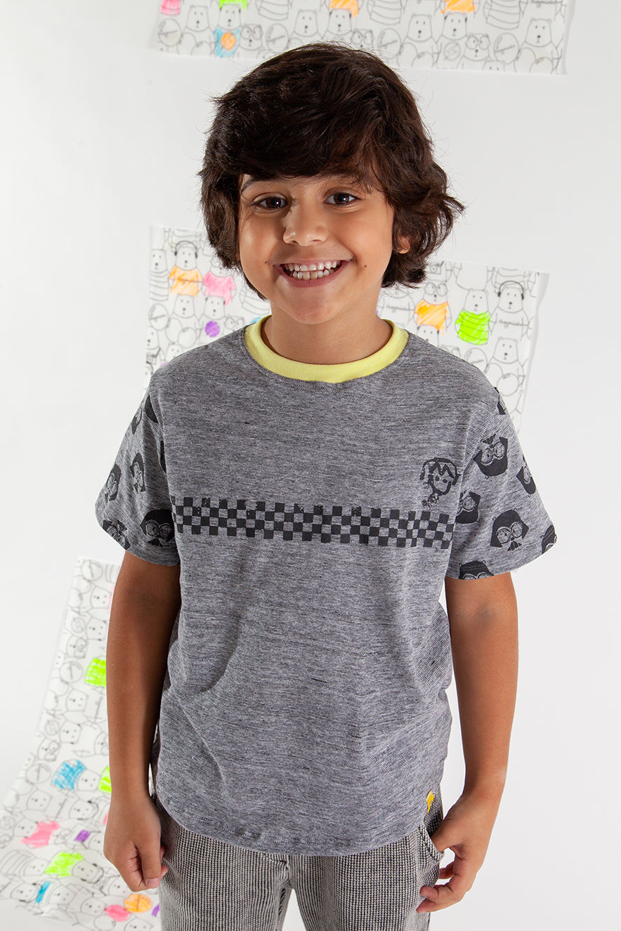 Camiseta Infantil Mescla