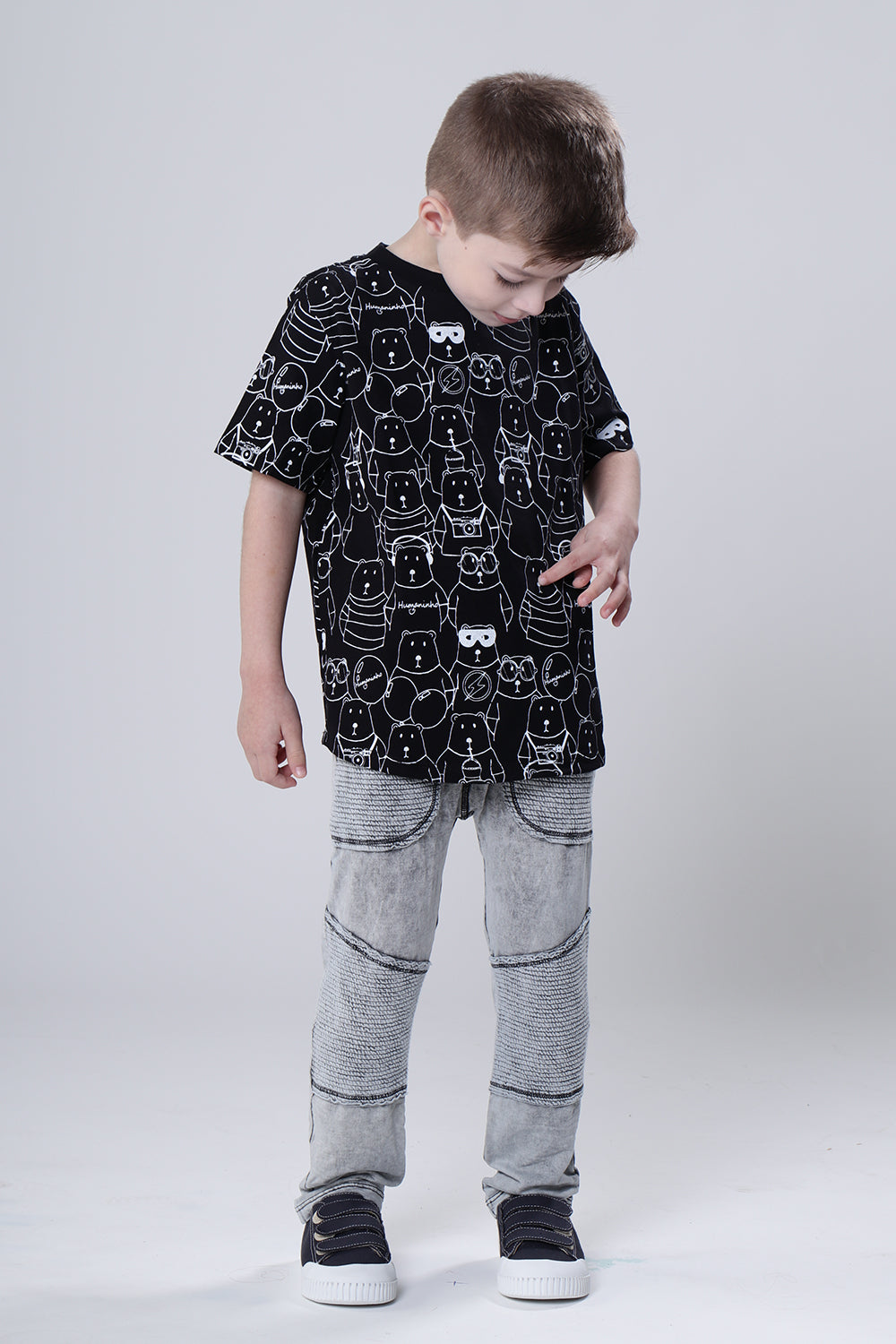 Camiseta Infantil Ursos PB