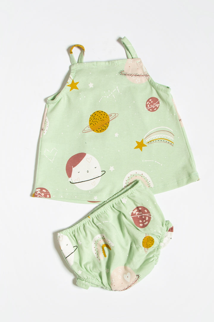 Conjunto Bebê Verão Mint