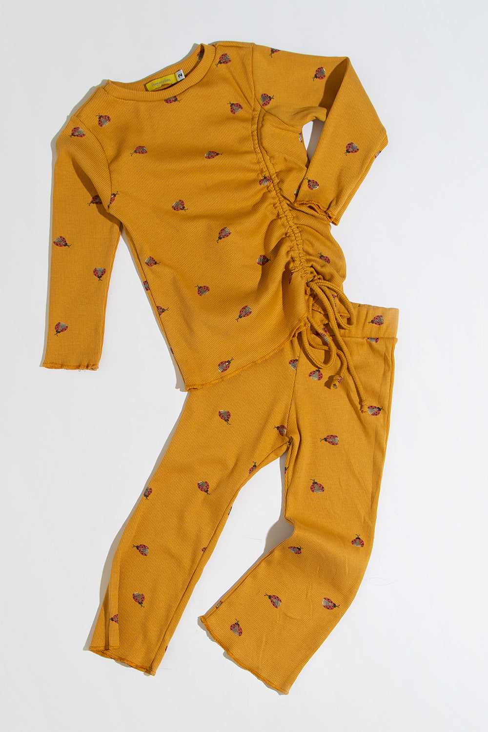 Conjunto Infantil Canelado Joaninha