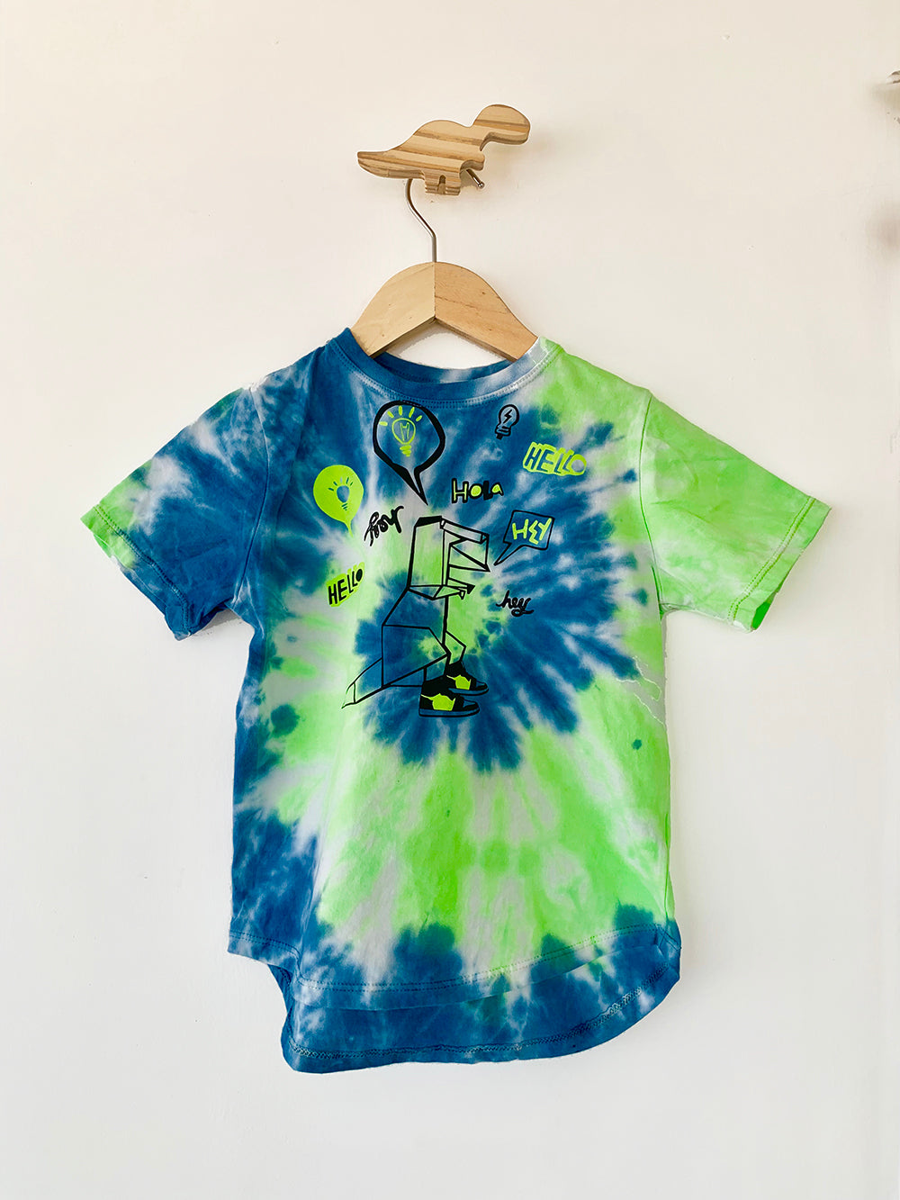 Camiseta Tie Dye Dino