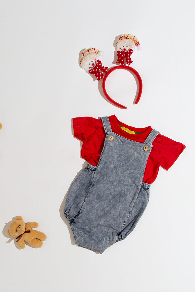 Camiseta Urso Vermelha