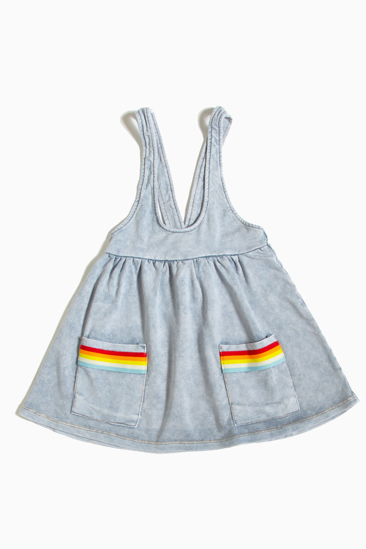Salopete Denim Delavê