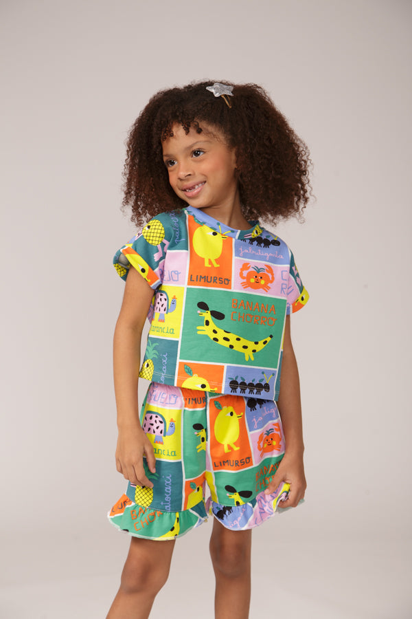 Conjunto Infantil Tropicalzoo