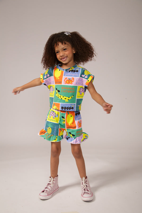 Conjunto Infantil Tropicalzoo