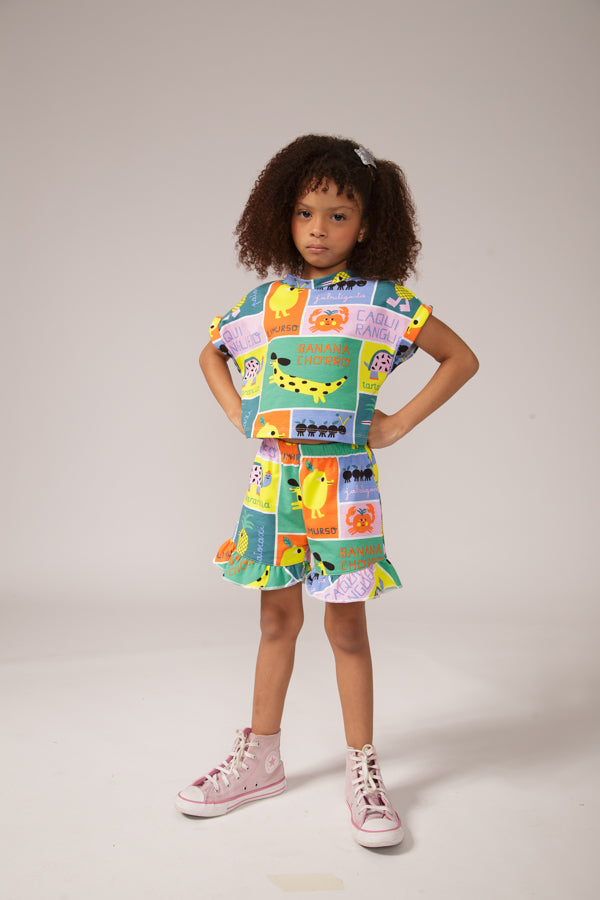 Conjunto Infantil Tropicalzoo