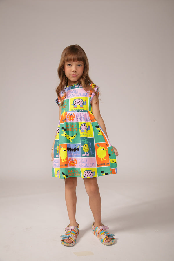 Vestido Infantil Tropicalzoo