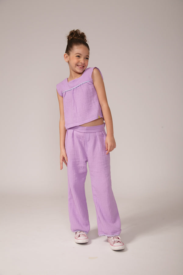 Conjunto Infantil Lavanda