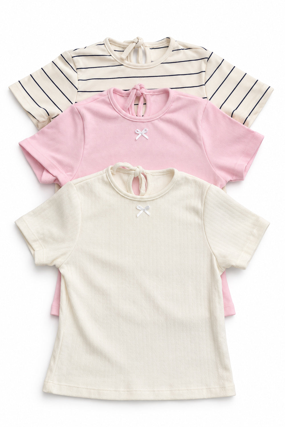 Blusa Baby Look Listrinha