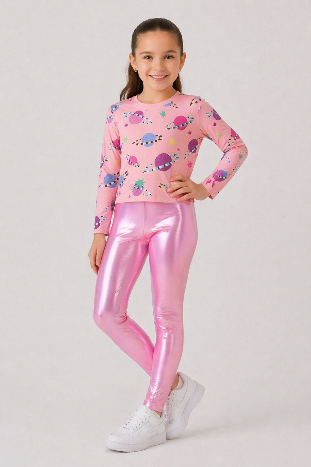 Blusa Planetas Rose