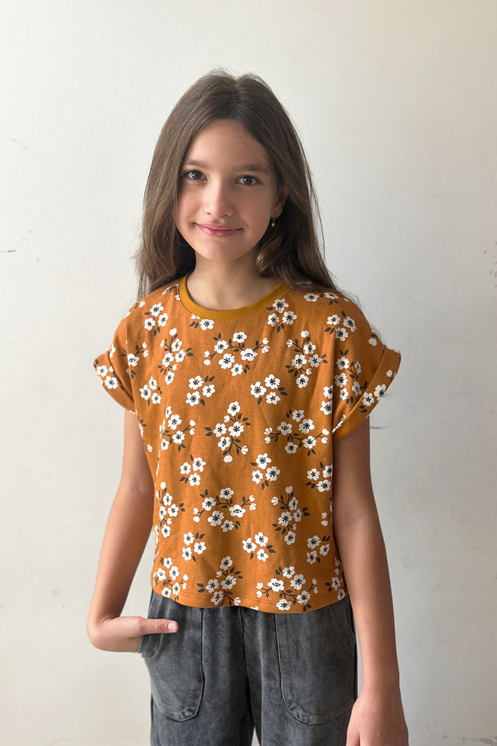 Blusa Infantil Jardim