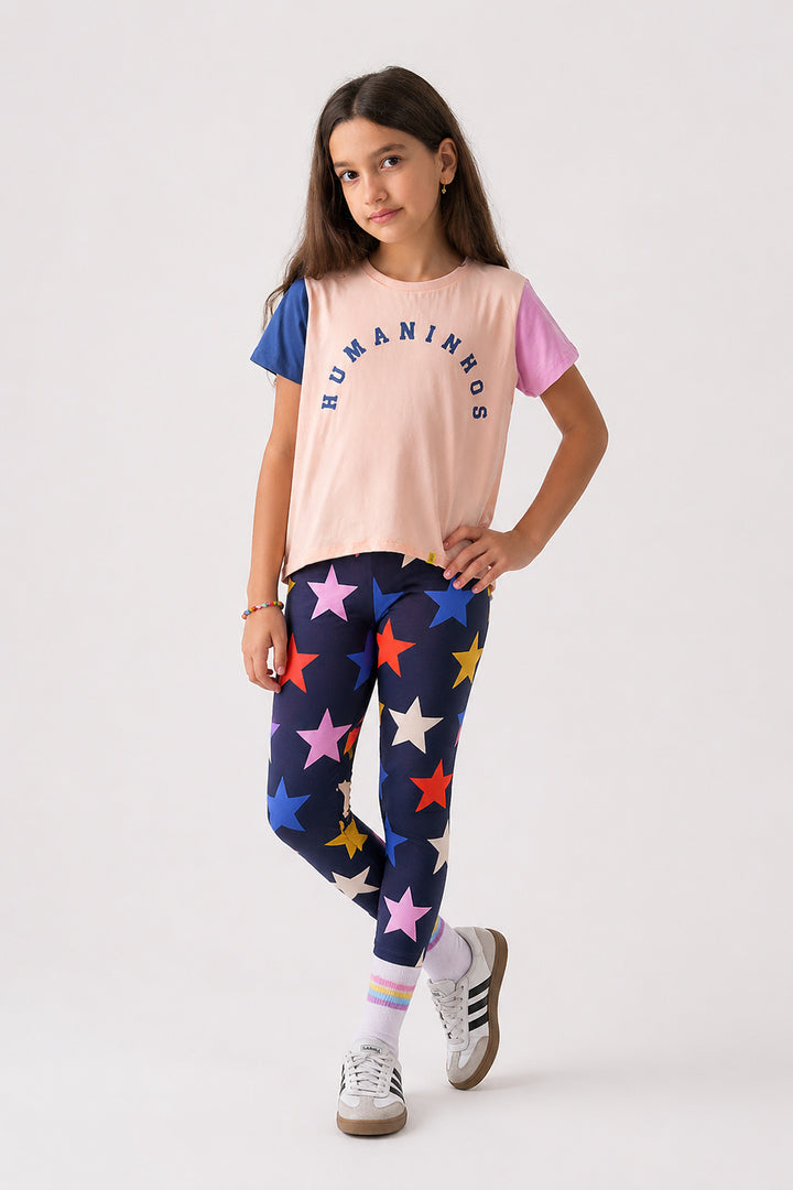 Legging Infantil Estrelas