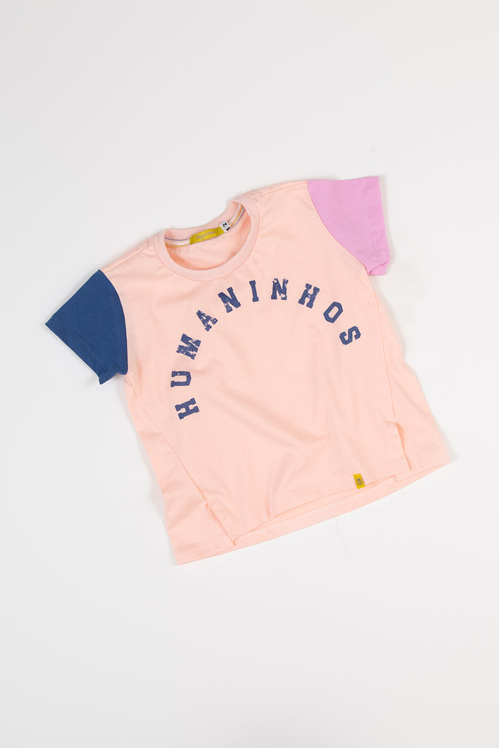 Blusa Infantil Bicolor