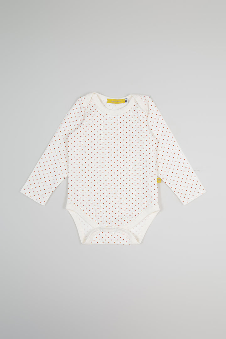 Body Bebê Poá Rose