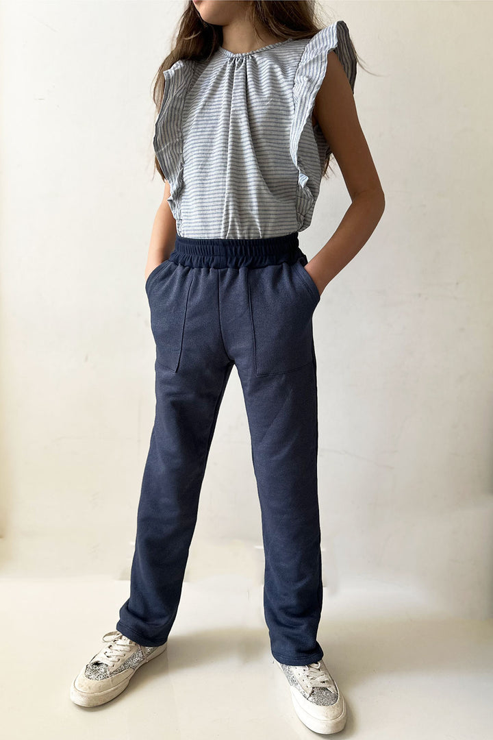 Calça Feminina Infantil Purpurina