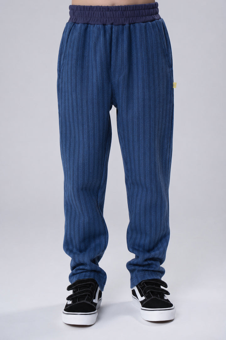 Calça Zig Zag Azul