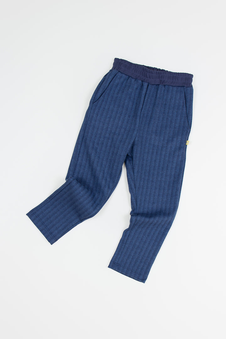 Calça Zig Zag Azul