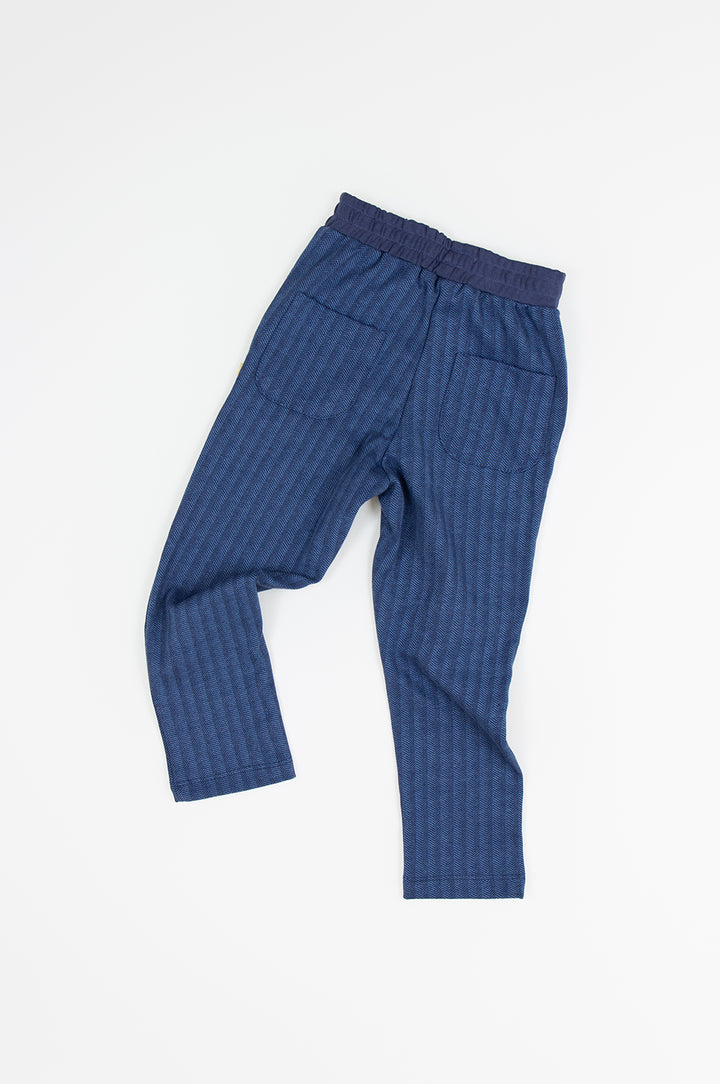 Calça Zig Zag Azul