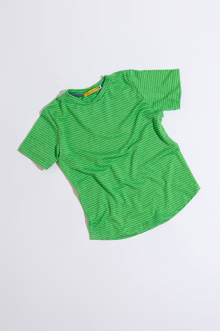 Camiseta Infantil MC Verde Cítrico