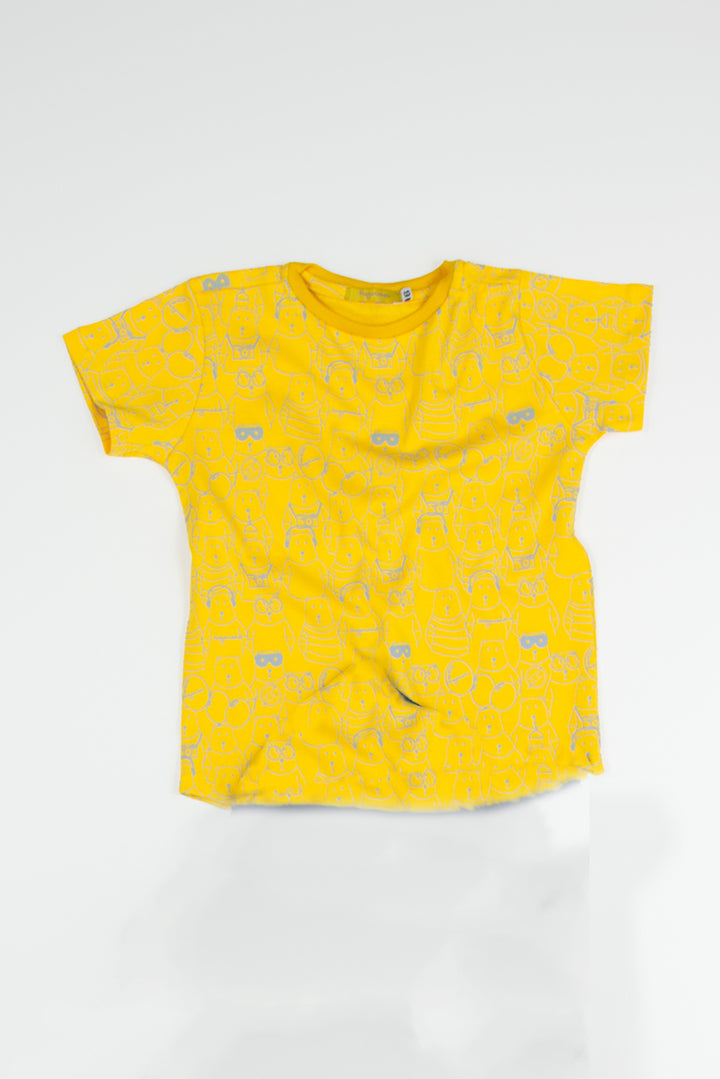 Camiseta Ursos Amarela