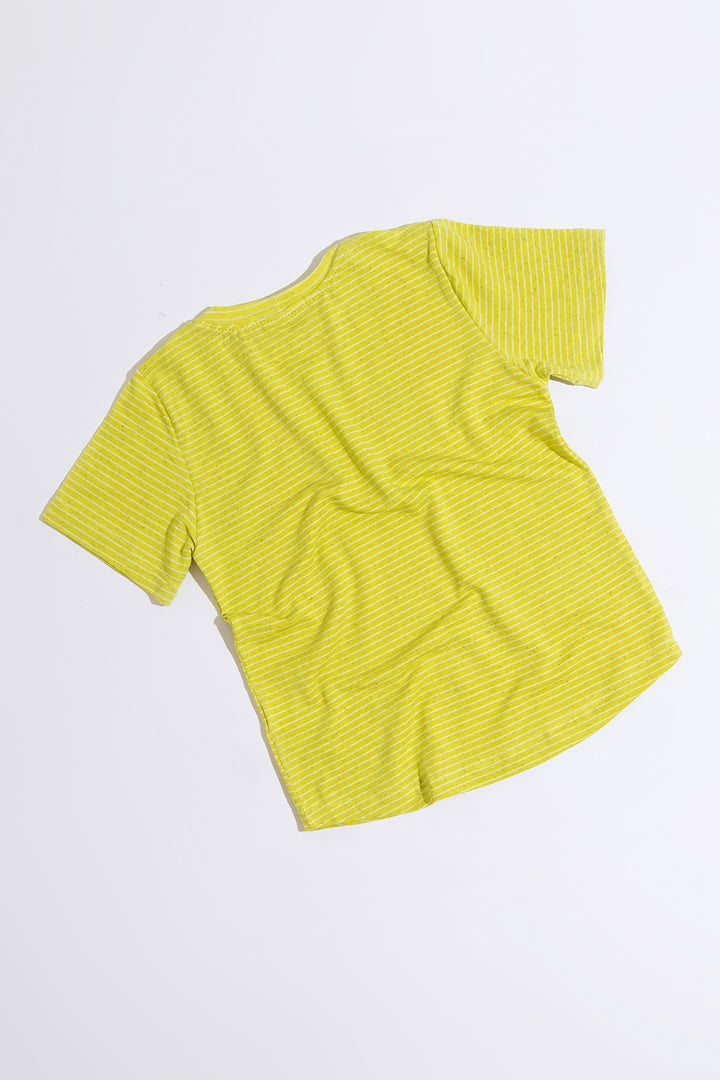 Camiseta Infantil MC Verde Limão