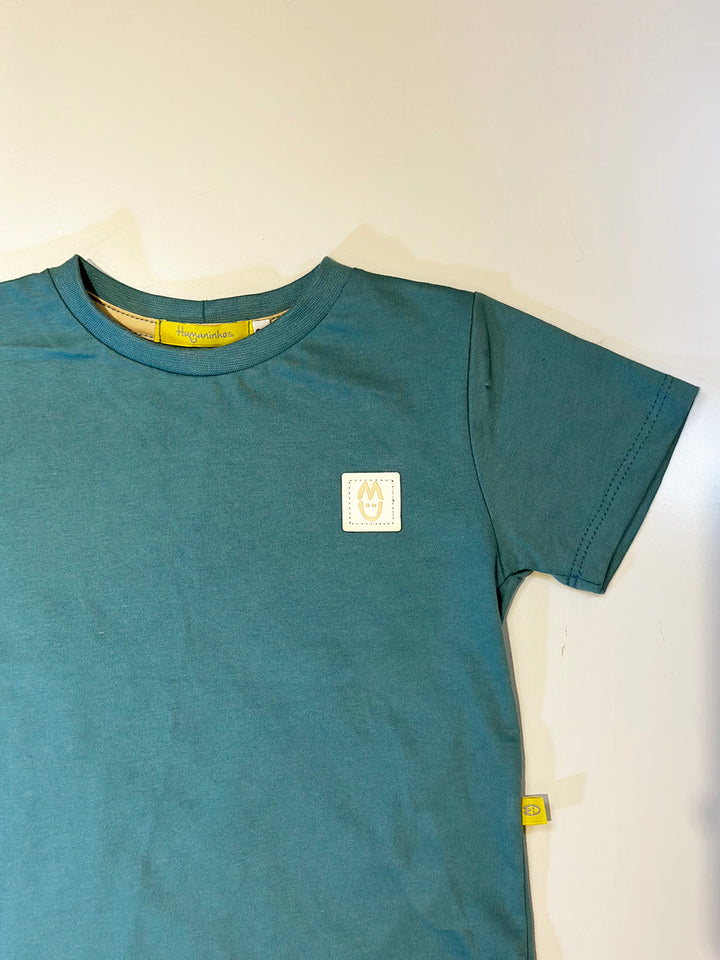 Camiseta Infantil Petróleo