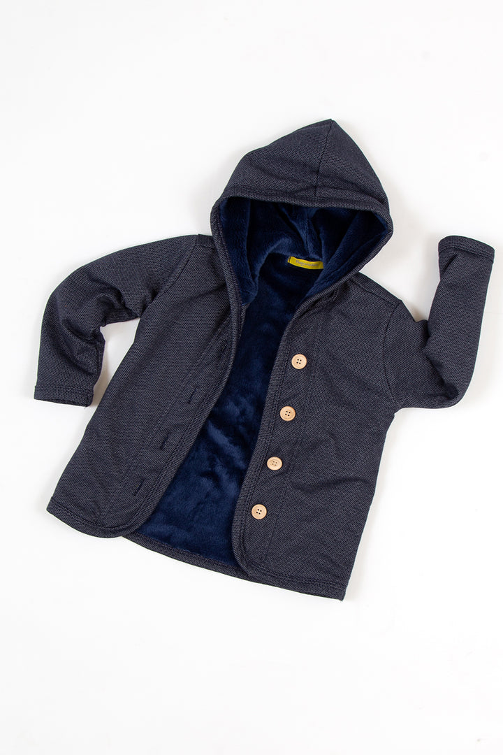 Casaco Pelúcia Denim