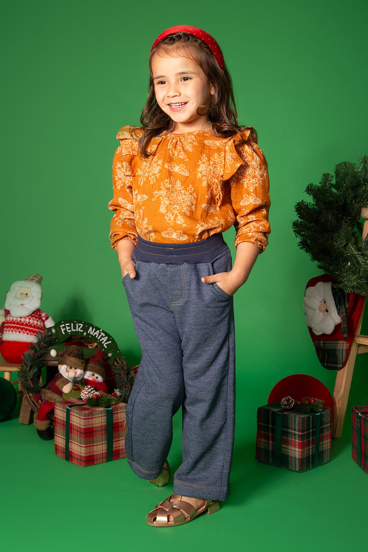 Conjunto Borboleta Calça