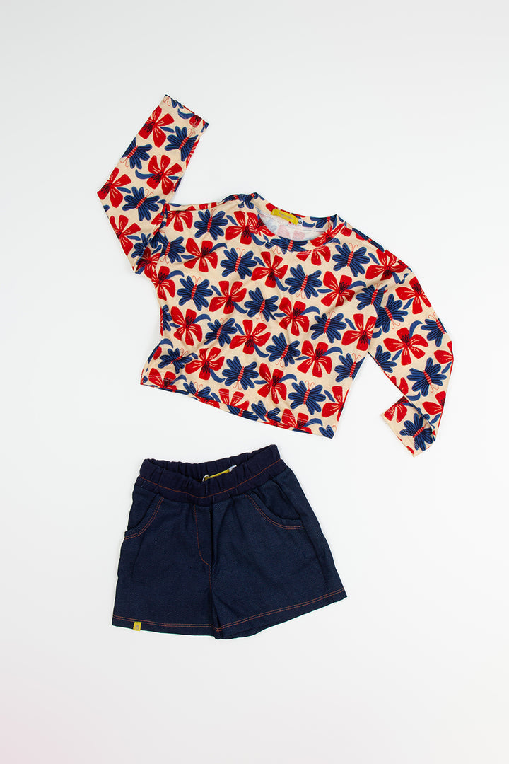 Blusa ML Borboleta