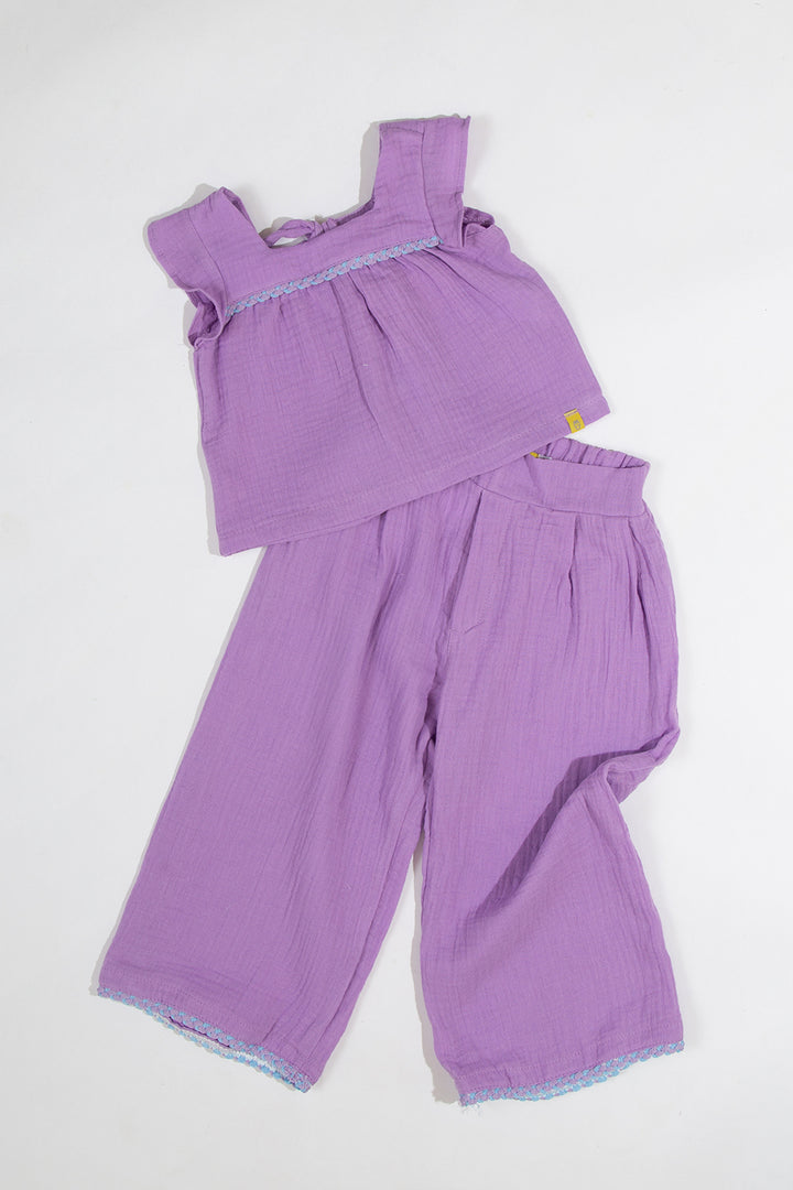 Conjunto Infantil Lavanda