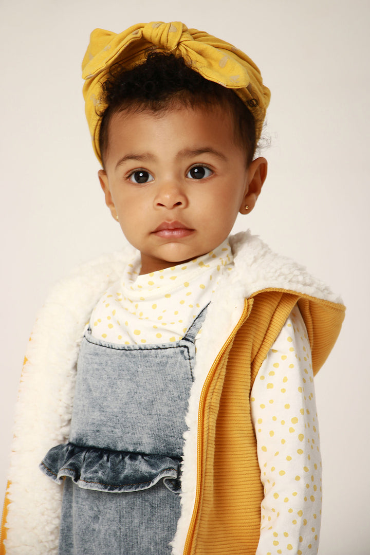 Jardineira Baby Denim