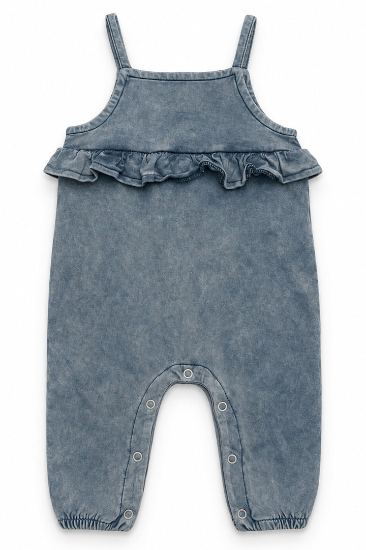 Jardineira Baby Denim