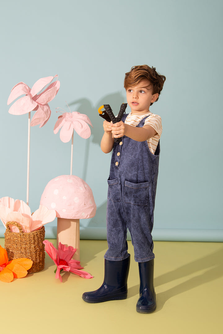 Macacão Wash Denim