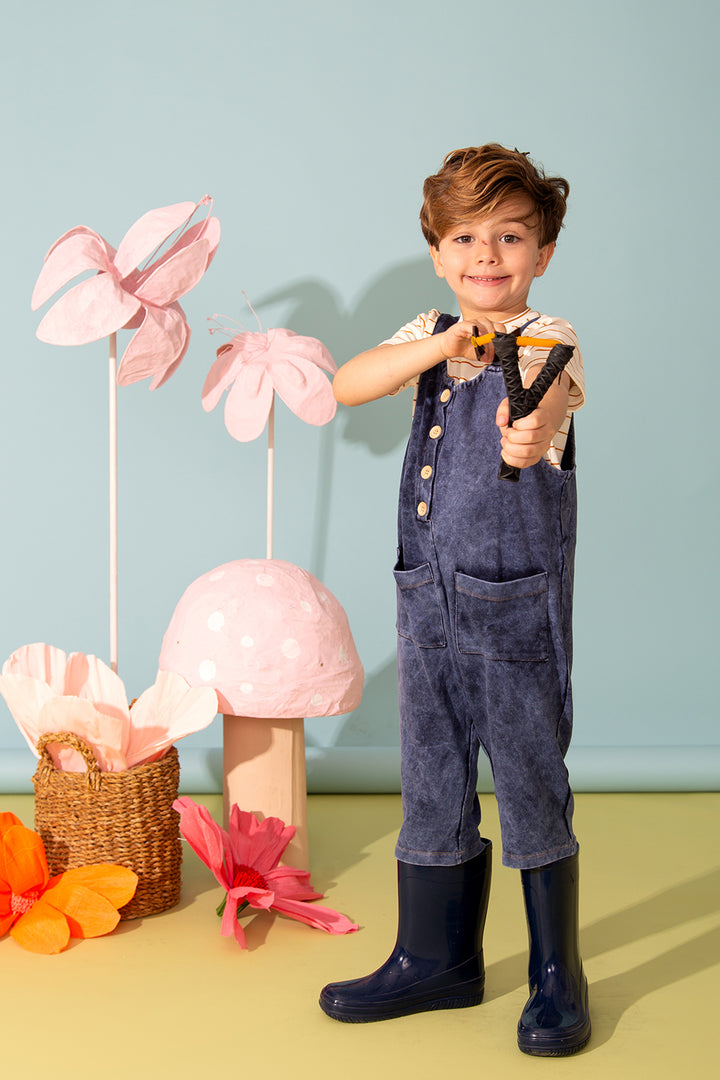 Macacão Wash Denim