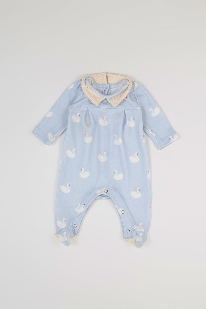 Macacão Bebê Cisne