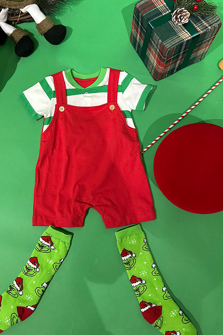 Macacão Bebê Vermelho