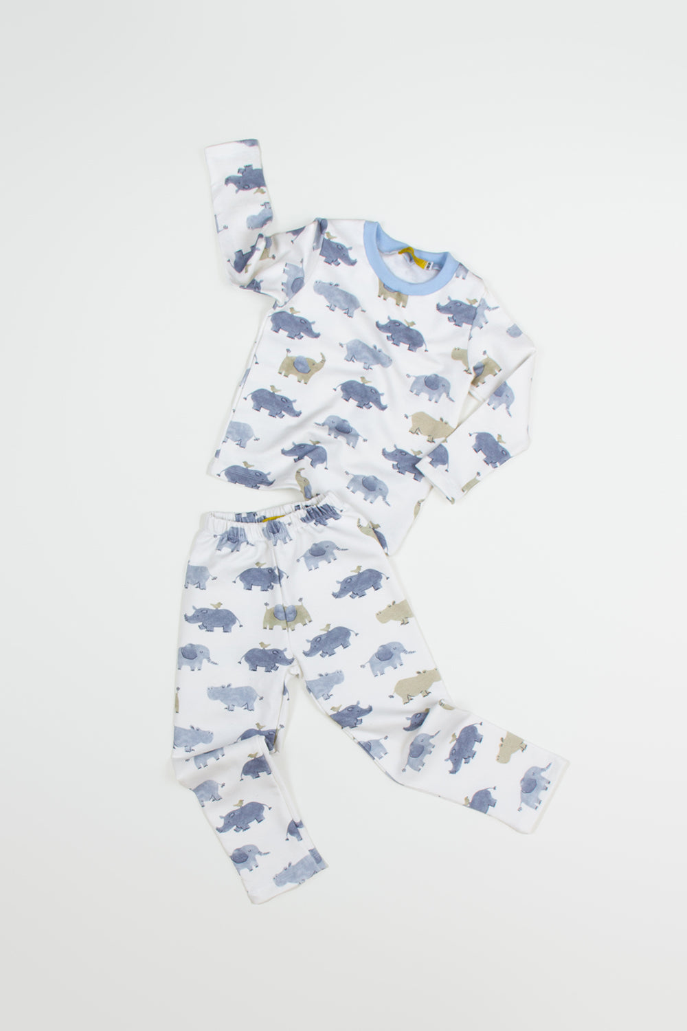 Pijama Infantil Hipopótamo
