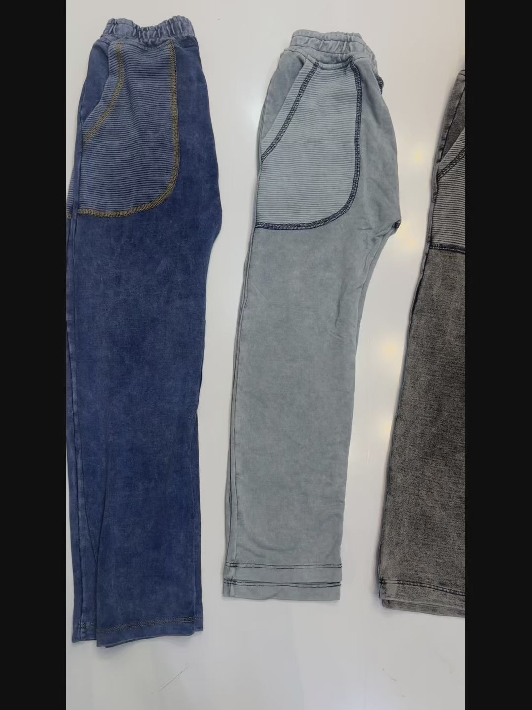 Calça Infantil Denim Delavê
