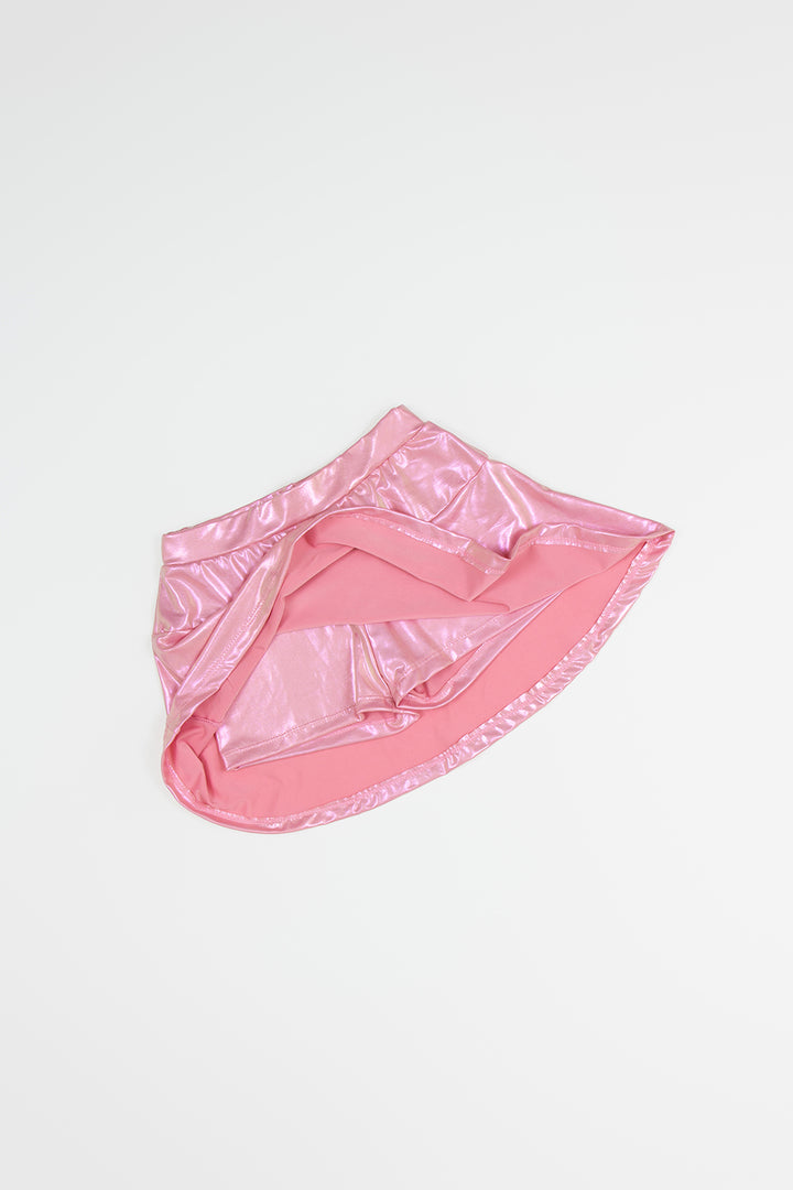 Saia Shorts Rosa Estelar