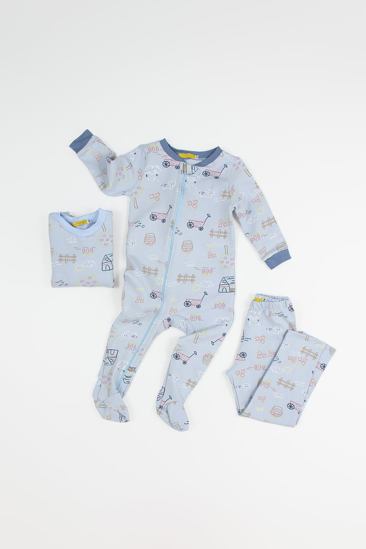 Pijama Infantil Fazendinha