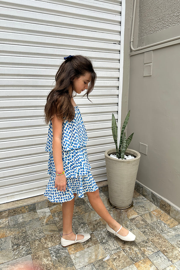 Vestido Infantil Pingos